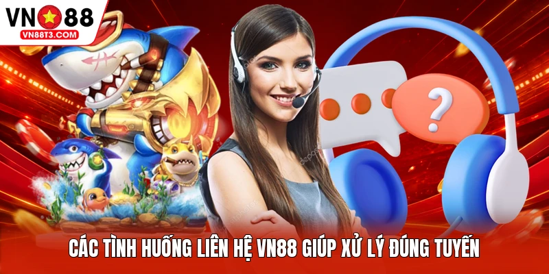 Các tình huống liên hệ VN88 giúp xử lý đúng tuyến